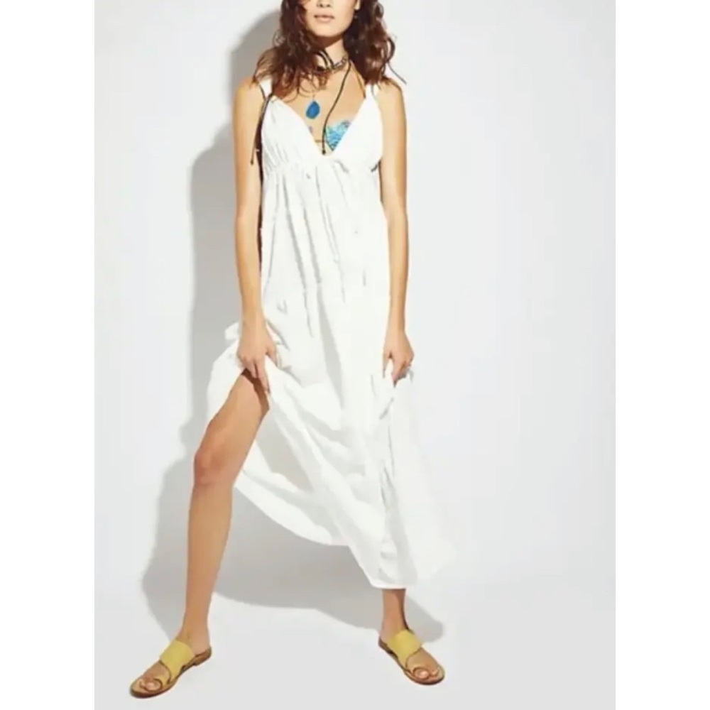 Free People Martina Maxi Dress White